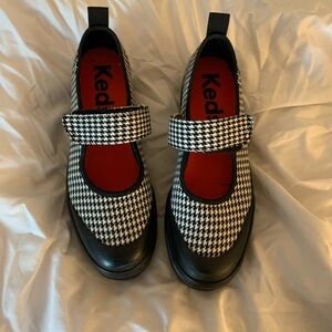 Keds Houndstooth Mary Jane Shoes